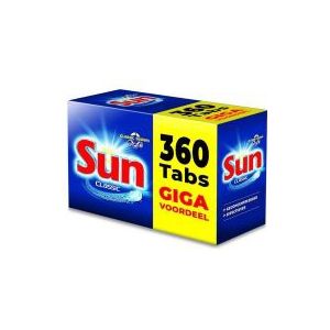 Sun Classic vaatwastabletten (360 vaatwasbeurten)