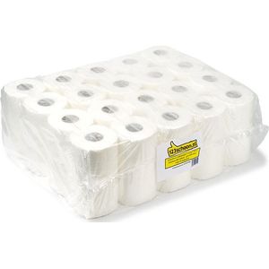 Toiletpapier 100% cellulose 2-laags | 40 rollen | 123schoon huismerk | Geschikt voor Tork T4 dispenser