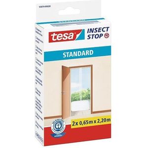 Tesa vliegenhor Insect Stop standaard deur 2 x (65 x 220 cm, wit)