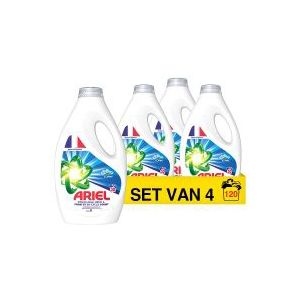 Ariel Vloeibaar Wasmiddel Alpine 1350 ml (4 flessen - 120 Wasbeurten)