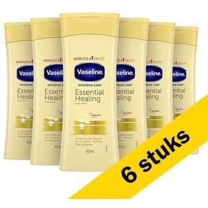 Aanbieding: Vaseline Body Lotion Essential Heal (6x 400 ml)