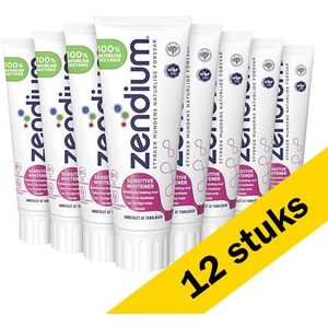 Zendium Tandpasta Sensitive Whitener (12x 75 ml)