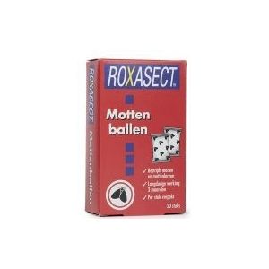 Roxasect mottenballen (20 stuks)