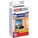 Tesa vliegenhor Insect Stop comfort raam (130 x 150 cm, zwart)