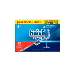 Jaarvolume: Finish Power All-in-1 Vaatwastabletten Regular (320 vaatwasbeurten)