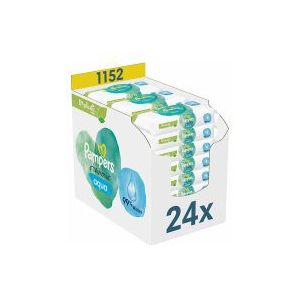 Pampers billendoekjes Aqua Harmonie  | 1152 doekjes | 0% plastic | 99% water  (24 x 48 stuks)