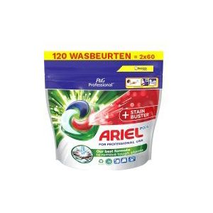 Ariel - All In 1 Pods Professional - Ultra Vlekverwijderaar - 2 zakken - 120 wasbeurten