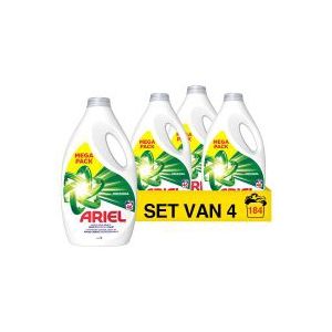Ariel Vloeibaar Wasmiddel Original 2,07 Liter (4 flessen - 184 Wasbeurten)