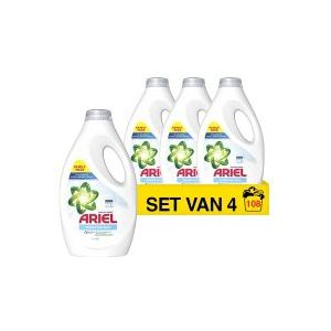 Ariel vloeibaar wasmiddel Sensitive 1,215 liter (4 flessen - 108 wasbeurten)