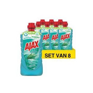 8x Ajax allesreiniger eucalyptus (1000 ml)