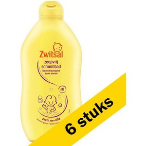 6x Zwitsal Schuimbad zeepvrij (400 ml)