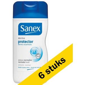 6x Sanex Dermo Protector douchegel (250 ml)