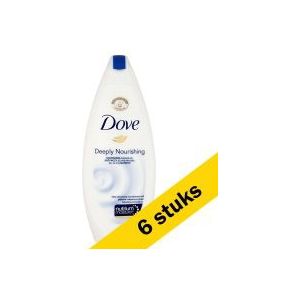 6x Dove douchegel Deeply Nourishing (250 ml)