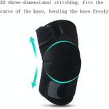 Tourmaline Self-Heating Sports Knee Pads Far Infrared Magnet Moxibustion Warm Knee Pads  Specification: One Size(Black)