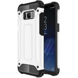 For Galaxy S8 Rugged Armor TPU + PC Combination Case(Silver)