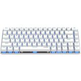 Ajazz AK33 Laptop Computer Gaming Mechanical Keyboard (White Blue Shaft)