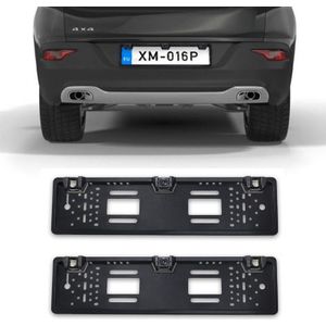 PZ600L-2 Europe Car License Plate Frame Front Rear View Camera