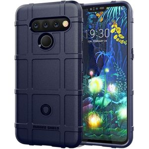 Full Coverage Shockproof TPU Case for LG V50 ThinQ (Blue)