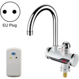 Kitchen Instant Electric Hot Water Faucet Hot & Cold Water Heater EU Plug Specification: Lamp Display Leakage Protection Lower Water Inlet