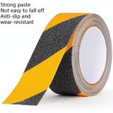 4 PCS Sands Anti-Slip Tape Ground Sticking Line Wear-resistant Stair Step Warning Tape Black 5cm x 5m