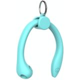 For AirPods 1 / 2 / AirPods Pro / Huawei FreeBuds 3 Wireless Earphones Silicone Anti-lost Lanyard Ear Hook(Mint Green)