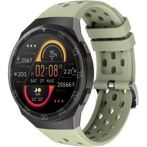 MT68 1.28 inch IPS Screen Bluetooth 5.0 IP67 Waterproof Smart Watch  Support Sleep Monitor / Multi-sports Mode / Heart Rate Monitor / Blood Pressure Monitoring(Green)
