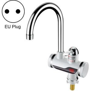 Kitchen Instant Electric Hot Water Faucet Hot & Cold Water Heater EU Plug Specification: Digital Display Lower Water Inlet