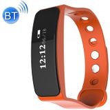 TLW05 0.86 inch OLED Display Bluetooth Smart Bracelet  IP66 Waterproof Support Pedometer / Calls Remind / Sleep Monitor / Sedentary Reminder / Alarm / Remote Capture  Compatible with Android and iOS Phones (Orange)