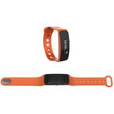 TLW05 0.86 inch OLED Display Bluetooth Smart Bracelet  IP66 Waterproof Support Pedometer / Calls Remind / Sleep Monitor / Sedentary Reminder / Alarm / Remote Capture  Compatible with Android and iOS Phones (Orange)