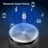 M1 Mini Bluetooth Subwoofer Speaker Portable Aluminium Alloy Wireless TWS Bluetooth  Support Handfree Call(Ceramic Black)