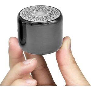 M1 Mini Bluetooth Subwoofer Speaker Portable Aluminium Alloy Wireless TWS Bluetooth  Support Handfree Call(Ceramic Black)