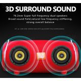 T&G TG187 Portable Waterproof Wireless Bass Surround Bluetooth Speaker with Shoulder Strap  Support FM / TF  Card(Black)