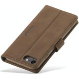 For iPhone 7 / 8 Forwenw F1 Series Matte Strong Magnetism Horizontal Flip Leather Case with Holder & Card Slots & Wallet & Photo Frame(Brown)