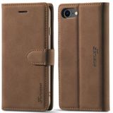 For iPhone 7 / 8 Forwenw F1 Series Matte Strong Magnetism Horizontal Flip Leather Case with Holder & Card Slots & Wallet & Photo Frame(Brown)