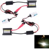 2PCS 35W HB4/9006 2800 LM Slim HID Xenon Light with 2 Alloy HID Ballast  High Intensity Discharge Lamp  Color Temperature: 6000K
