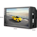 A2821 Car 7 inch Screen HD MP5 Player  Support Bluetooth / FM with Remote Control  Style:Standard + 4LEDs Light Camera