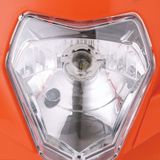 Speedpark KTM Cross-country Motorcycle LED Headlight Grimace Headlamp (White)