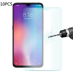 10 PCS ENKAY Hat-Prince 0.26mm 9H 2.5D Curved Edge Tempered Glass Film for Xiaomi Mi 9 SE