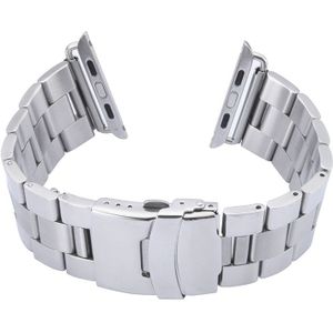 For Apple Watch 42mm Stainless Steel Classic Buckle Watchband Replacement