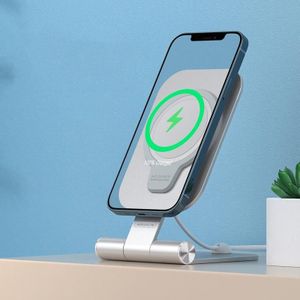 NILLKIN Vertical Folding Stand?Support Magsafe Charger(Silver)