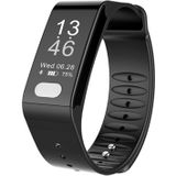 TLW T6 Fitness Tracker 0.96 inch OLED Display Wristband Smart Bracelet  Support Sports Mode / ECG / Heart Rate Monitor / Blood Pressure / Sleep Monitor (Black)