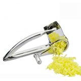 Cheese Grater Rotory Container Stainless Steel Hand-Crank Rotary Shredder with 3-4 holes