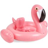 Inflatable Flamingo Shaped Baby Swimming Ring  Inflated Size: 83 x 83 x 48cm