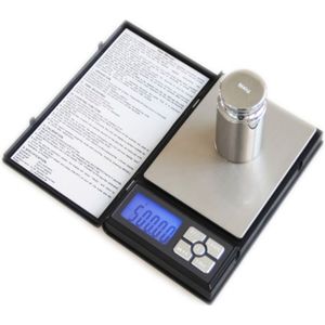 MH-1108 Notebook Shape High Precision Electronic Diamond Gold Jewelry Scale  (0.01g~500g)  Excluding Batteries