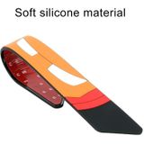 2 PCS Car Vehicle Door Side Guard Anti Crash Strip Exterior Avoid Bumps Collsion Impact Protector Sticker (Black Yellow)