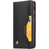 Knead Skin Texture Horizontal Flip Leather Case for Xiaomi Pocophone F1  with Photo Frame & Holder & Card Slots & Wallet(Black)