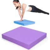 Yoga Waist And Abdomen Core Stabilized Balance Mat Plank Support Balance Soft Collapse  Specification: 31x20x6cm (Purple)