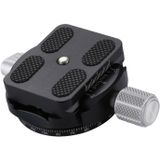 PULUZ Aluminum Alloy Quick Release Plate for Panoramic Head(Grey)