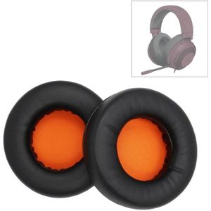 1 Pair Thicken Sponge Headset Set 90mm Earmuffs For Kraken 7.1 V2 Pro(Orange)
