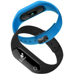 TLW25 0.42 inch OLED Display Bluetooth Smart Bracelet  IP66 Waterproof  Support Heart Rate Monitor / Pedometer / Calls Remind / Sleep Monitor / Sedentary Reminder / Alarm / Remote Capture  Compatible with Android and iOS Phones (Blue)